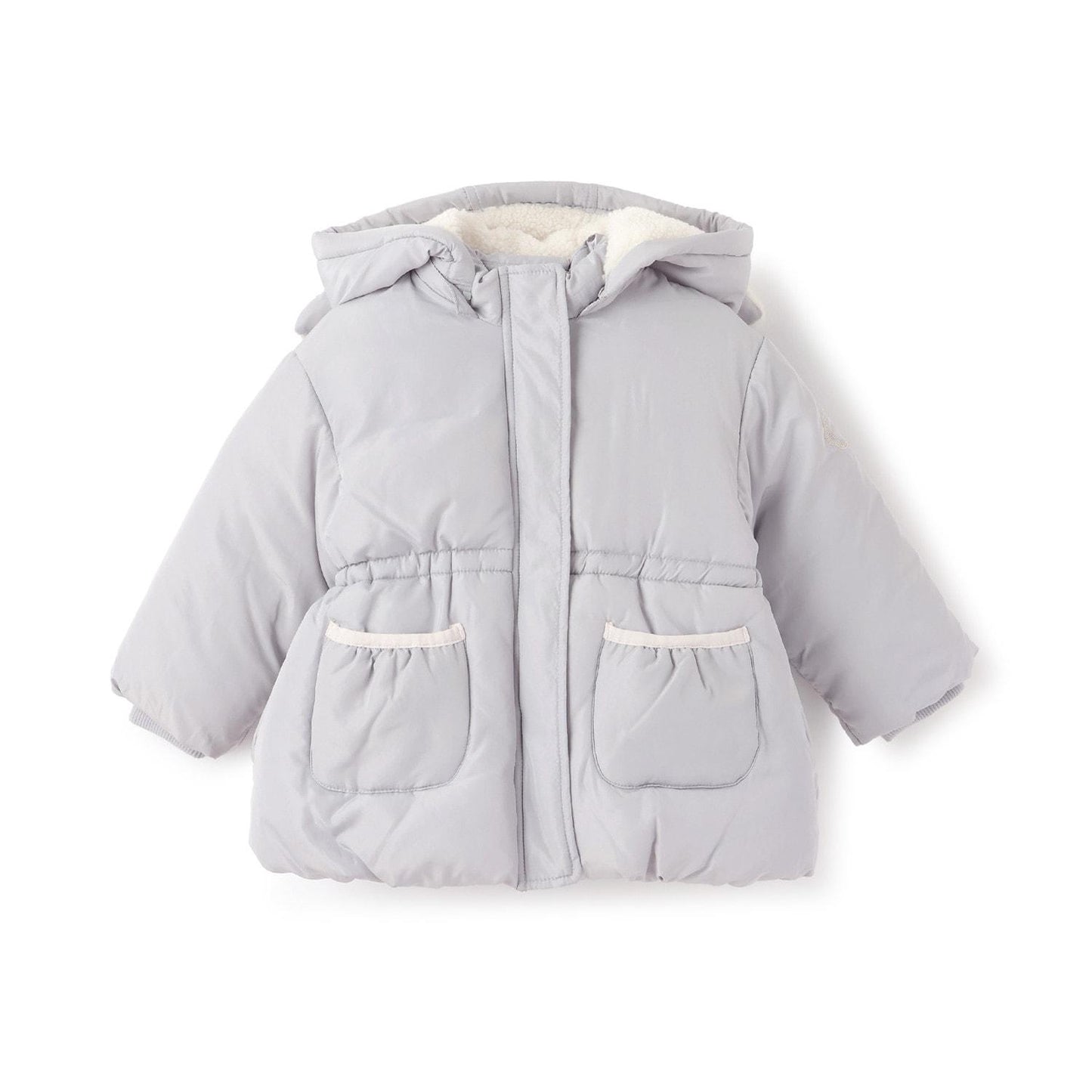 毛絨兔子中棉夾克