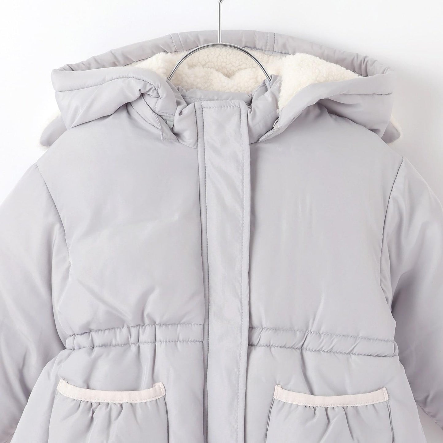 毛絨兔子中棉夾克