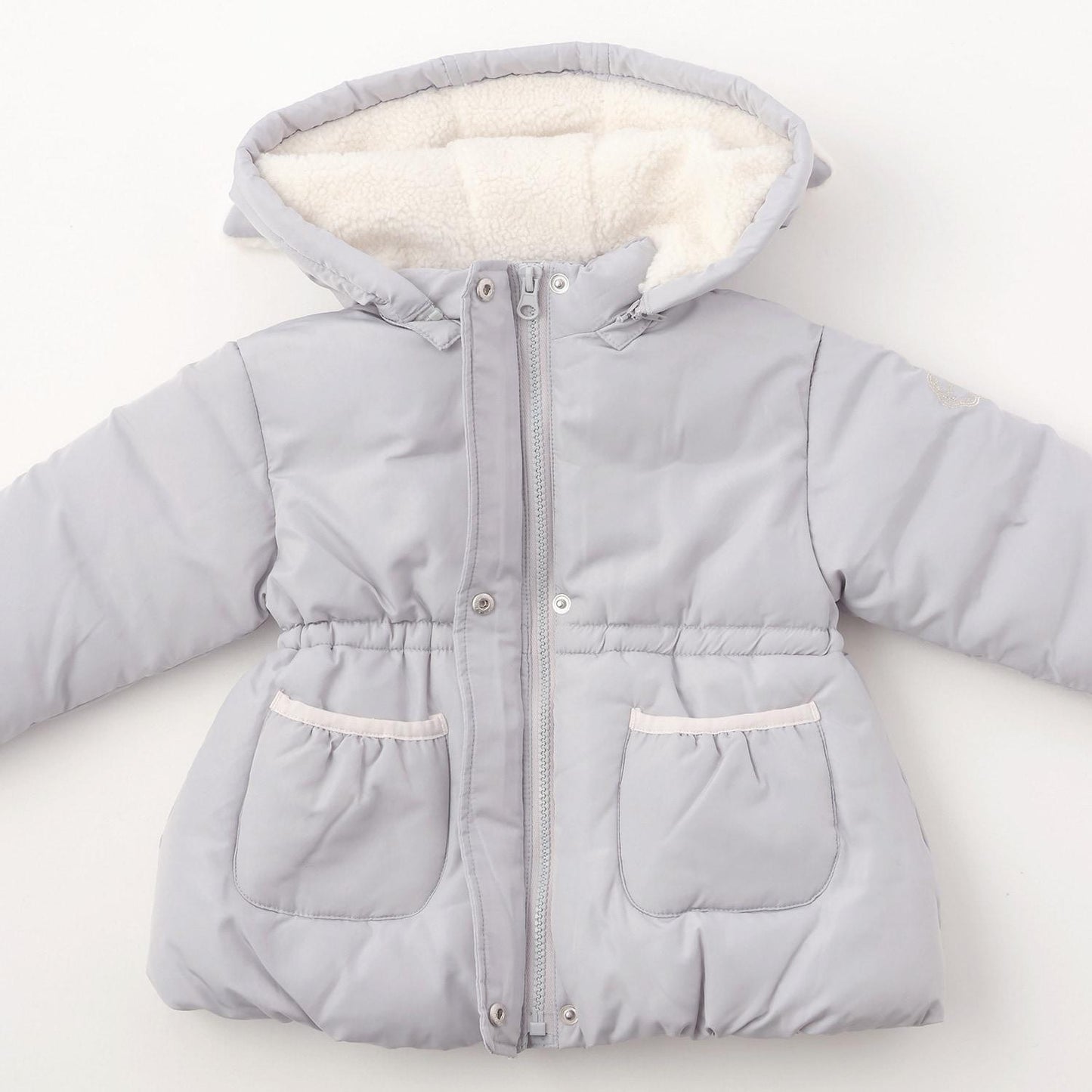 毛絨兔子中棉夾克