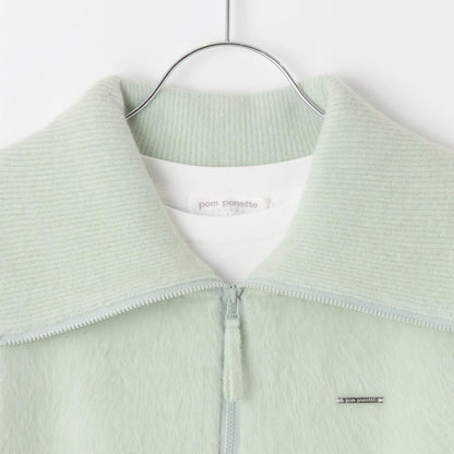 【130cm可選】拉鍊針織馬甲×長袖T恤套裝