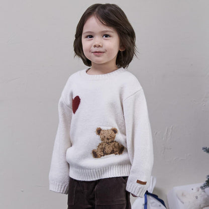 【柔軟蓬鬆】熊熊針織套頭衫