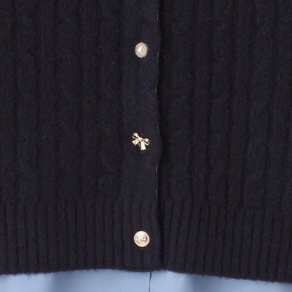 多扣開衫+襯衫套裝