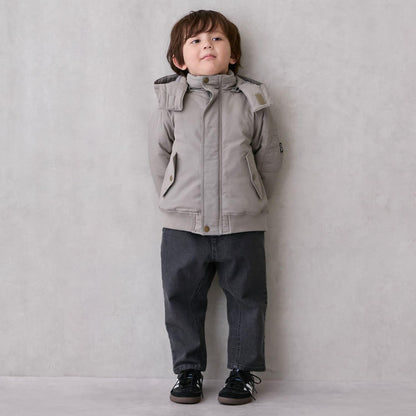 MA1風格可拆卸帽夾克