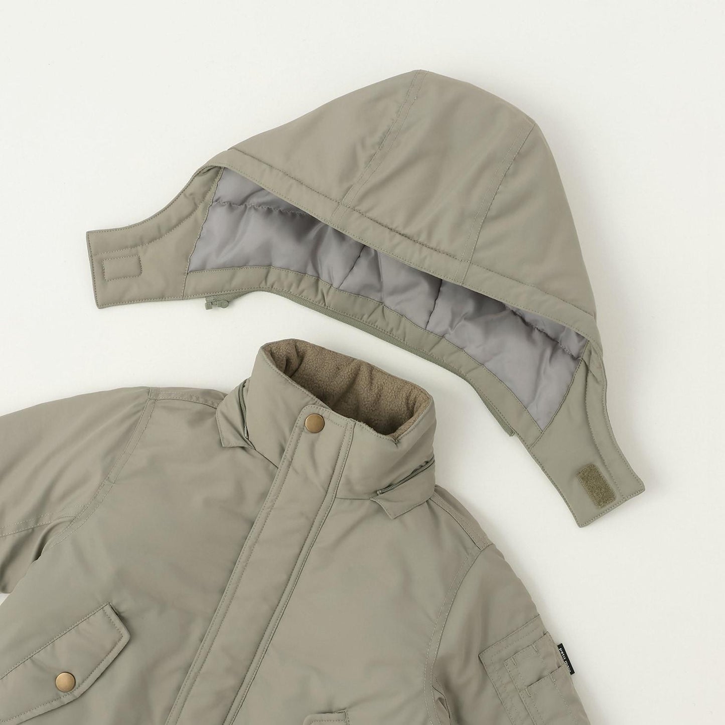 MA1風格可拆卸帽夾克