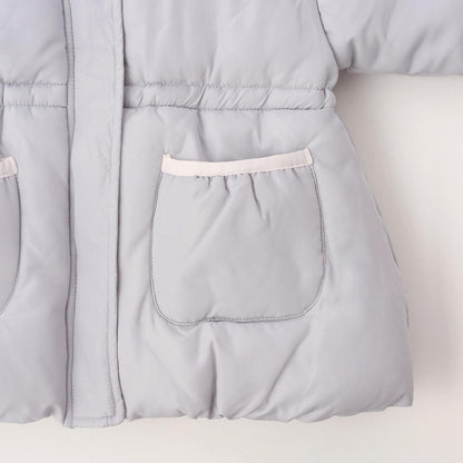 毛絨兔子中棉夾克