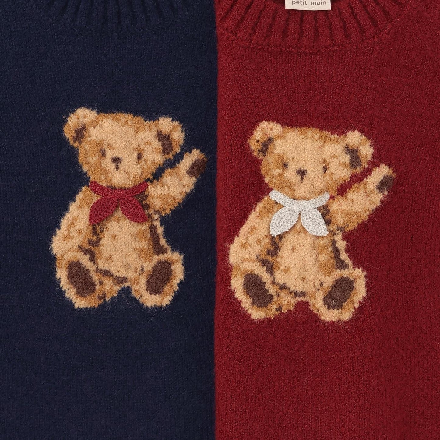 【柔軟蓬鬆】熊熊針織套頭衫