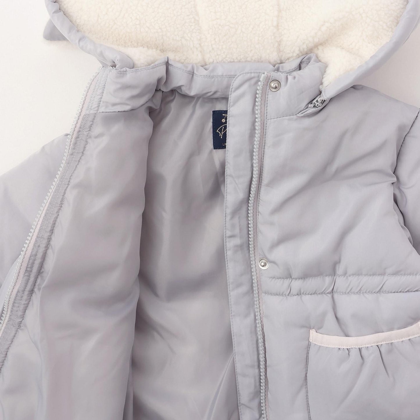 毛絨兔子中棉夾克