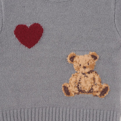 【柔軟蓬鬆】熊熊針織套頭衫