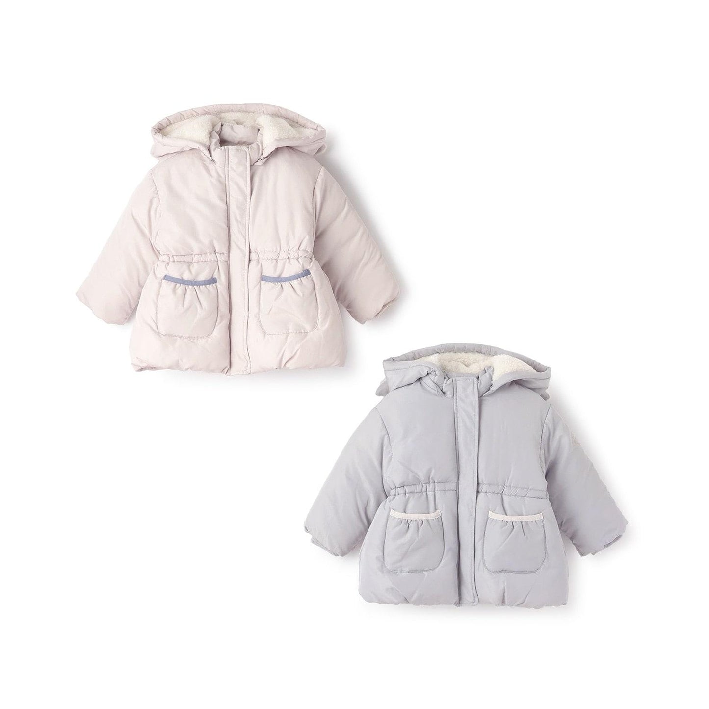 毛絨兔子中棉夾克