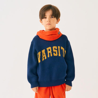 【可機洗】標誌針織衫