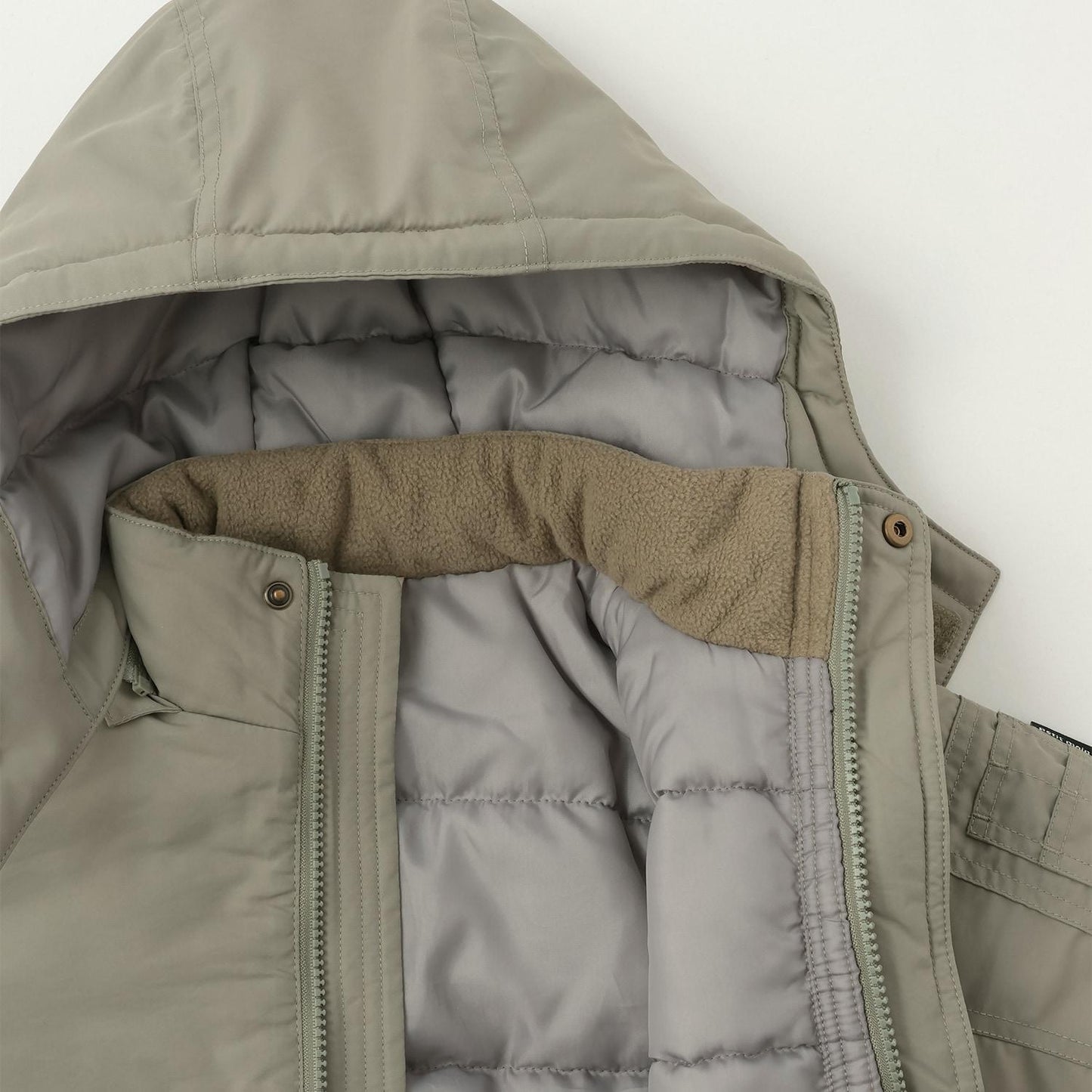 MA1風格可拆卸帽夾克