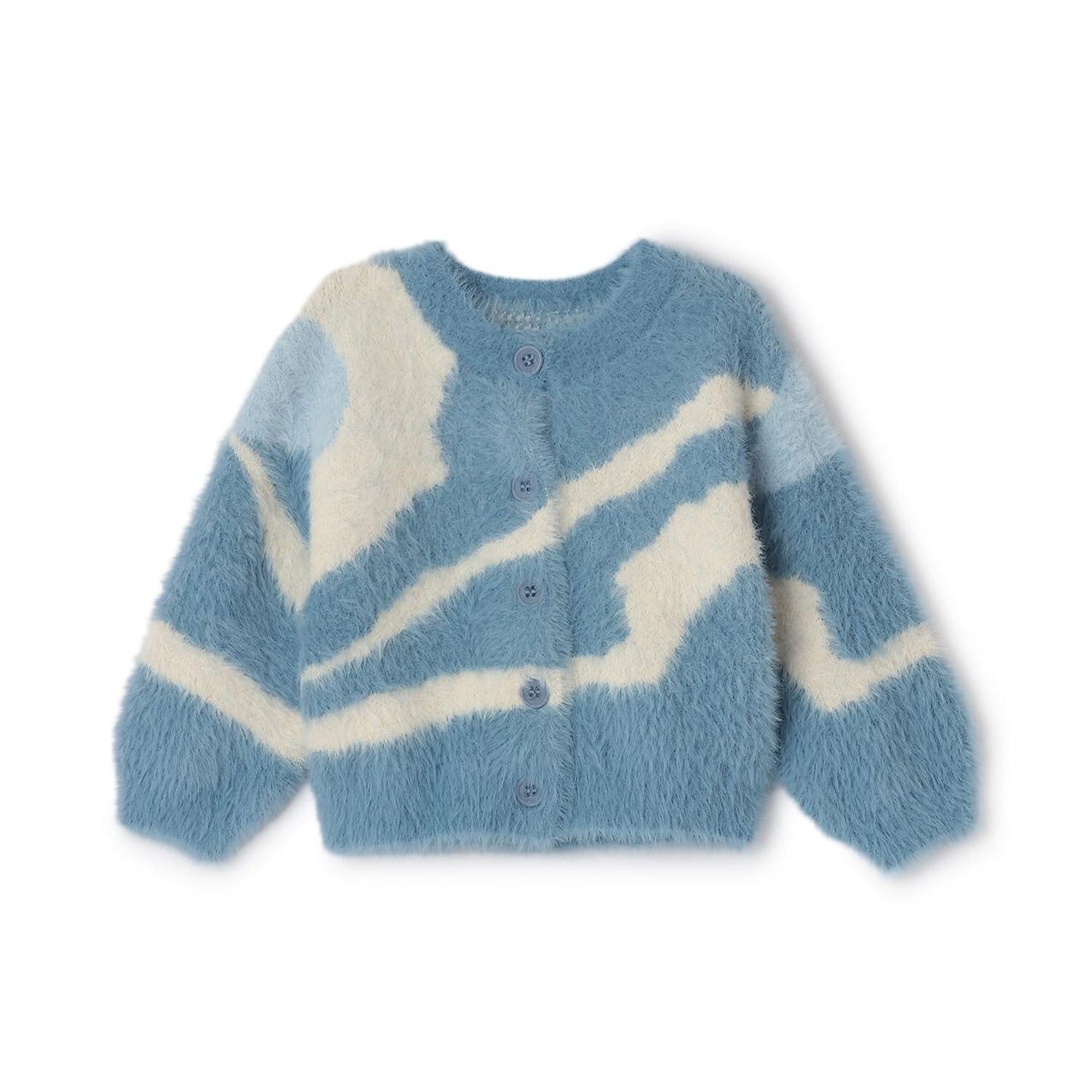 【リンク】長絨針織圖案開衫