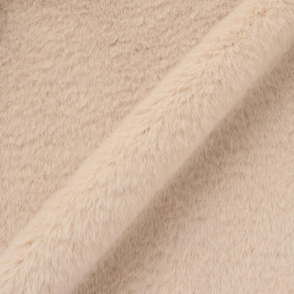 仿皮草飛行夾克