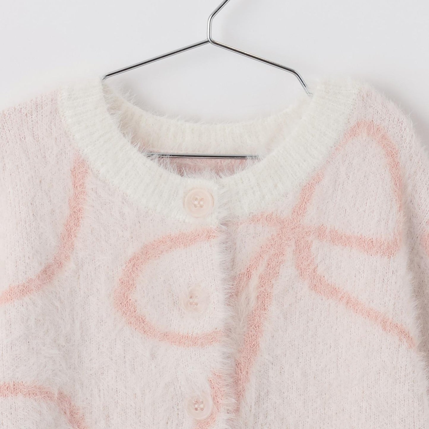 【リンク】長絨針織圖案開衫