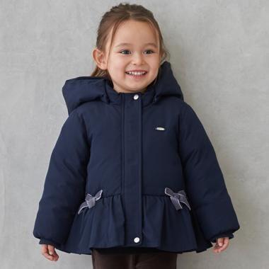 荷葉邊羽絨夾克