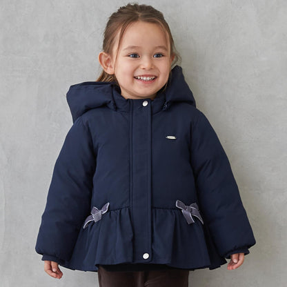 荷葉邊羽絨夾克