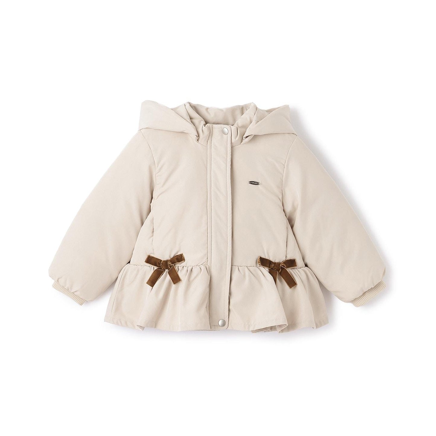 荷葉邊羽絨夾克