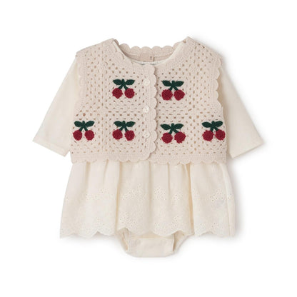 【リンク】鉤針背心連體衣