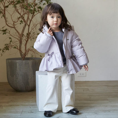 荷葉邊羽絨夾克