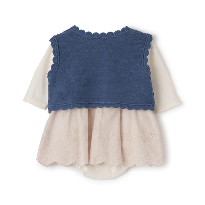 【リンク】鉤針背心連體衣