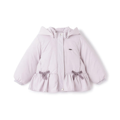 荷葉邊羽絨夾克