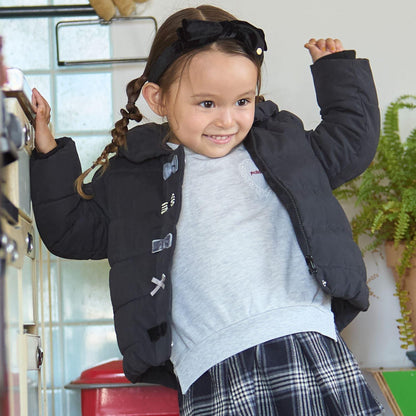 加棉蝴蝶結夾克