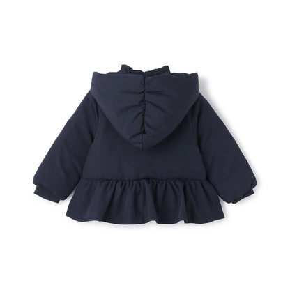 荷葉邊羽絨夾克