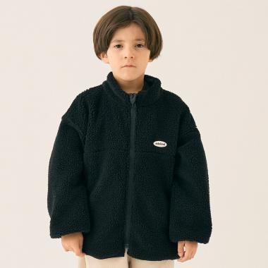 雙面配色羊羔絨外套