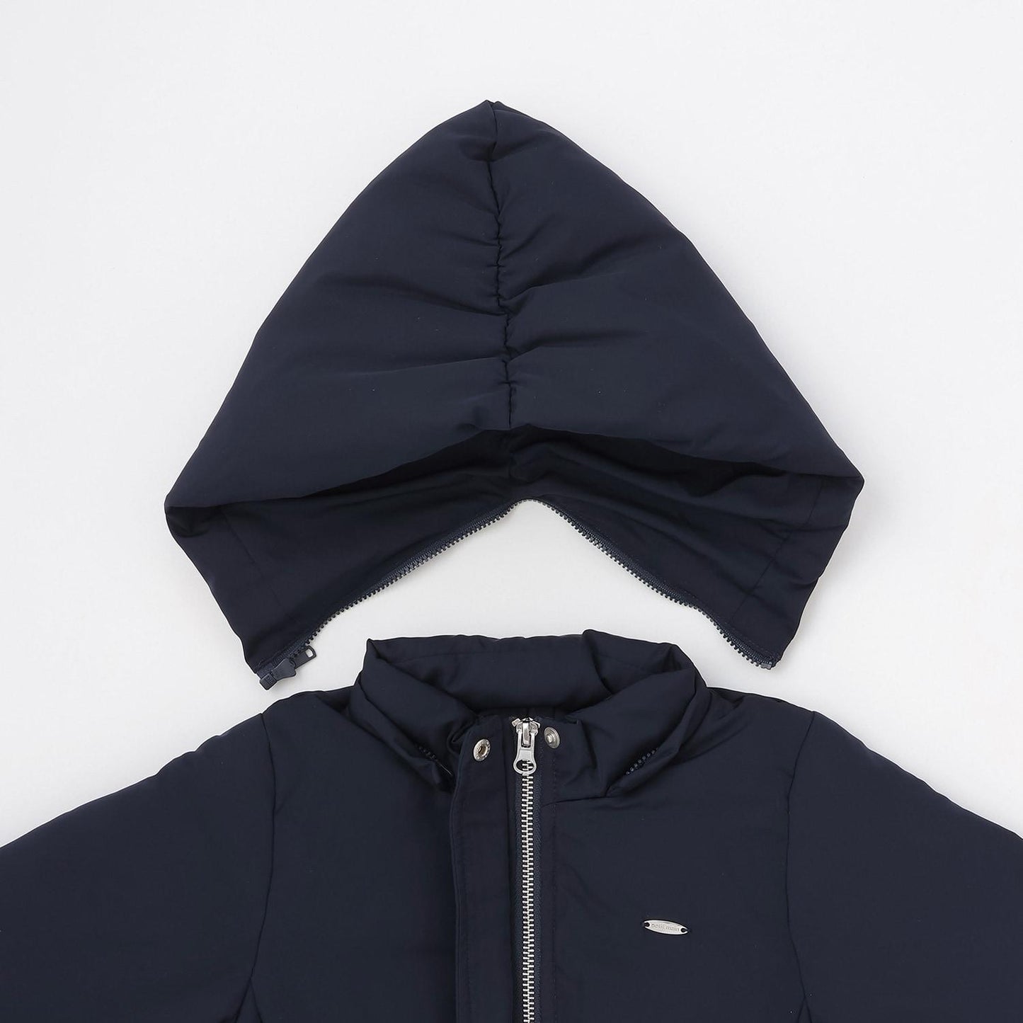 荷葉邊羽絨夾克