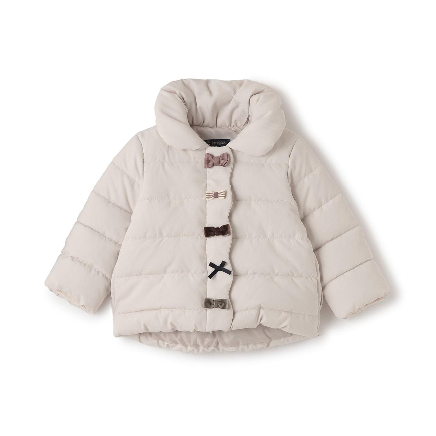 加棉蝴蝶結夾克