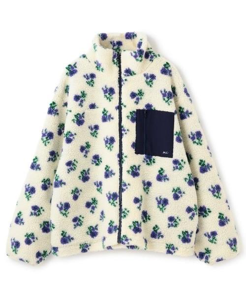 拼接羊羔絨夾克【韓國時尚】