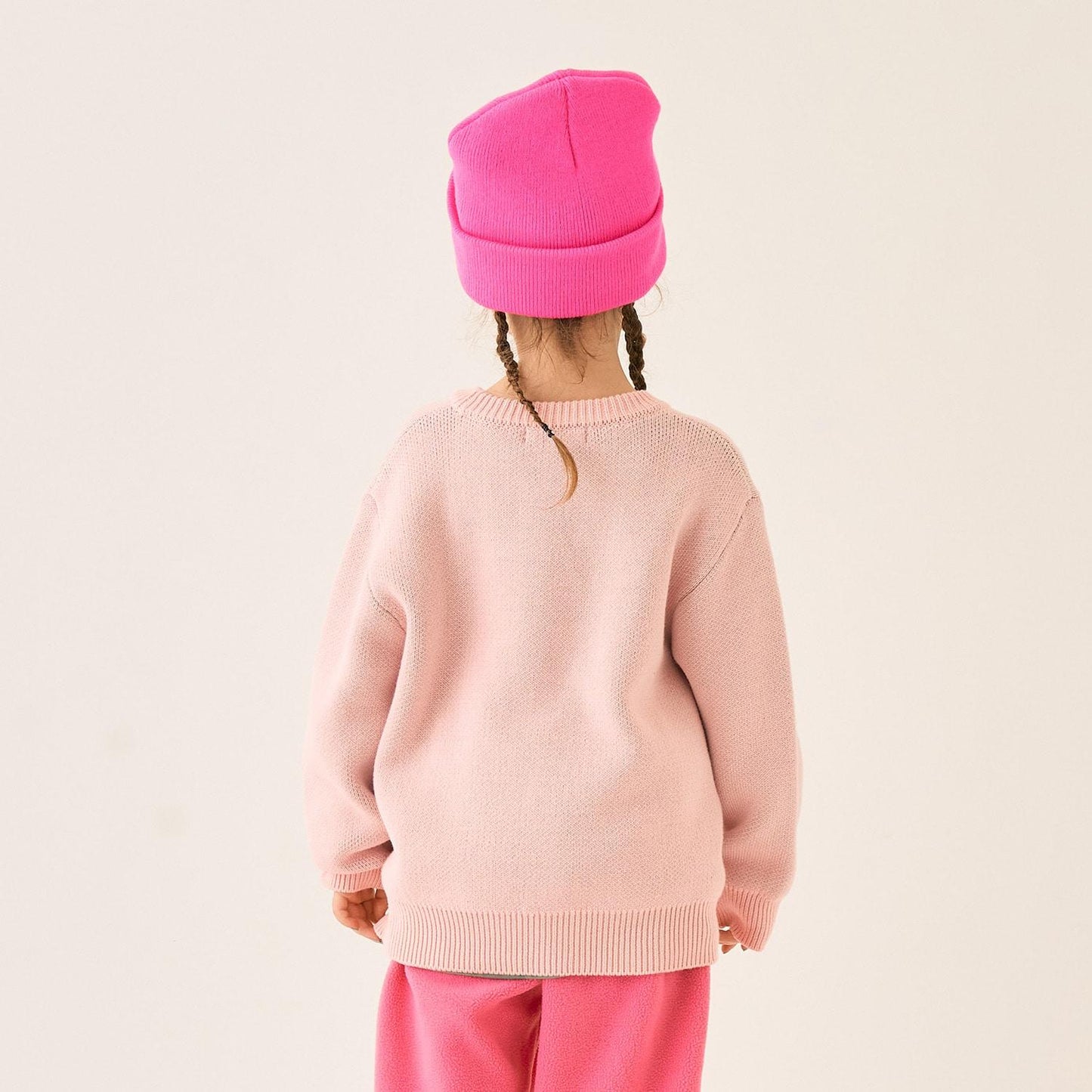 【可機洗】標誌針織衫