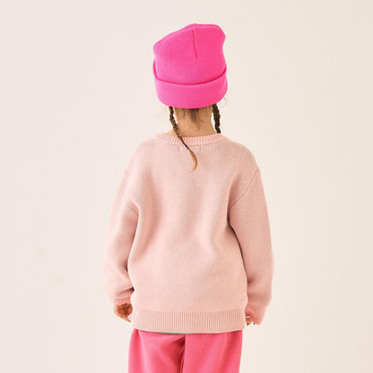 【可機洗】標誌針織衫