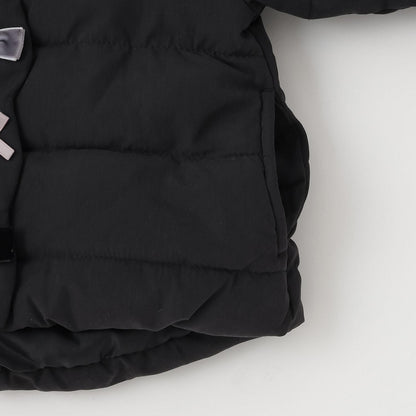 加棉蝴蝶結夾克