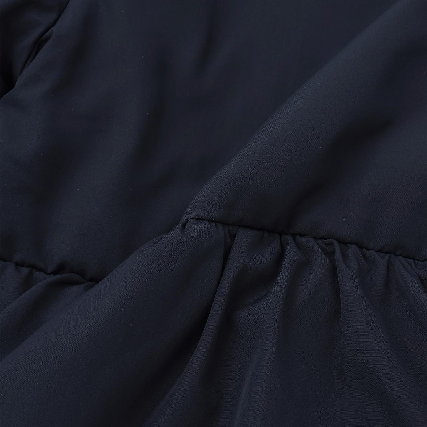 荷葉邊羽絨夾克