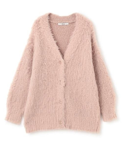 起毛針織開衫【韓國時尚】