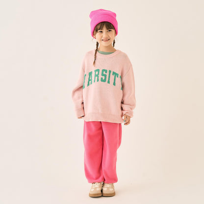 【可機洗】標誌針織衫