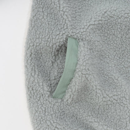 雙面配色羊羔絨外套