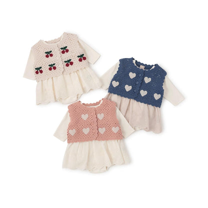 【リンク】鉤針背心連體衣