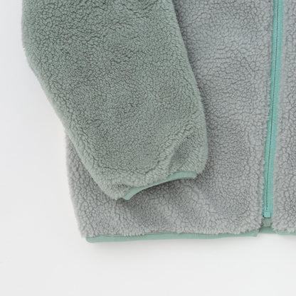 雙面配色羊羔絨外套