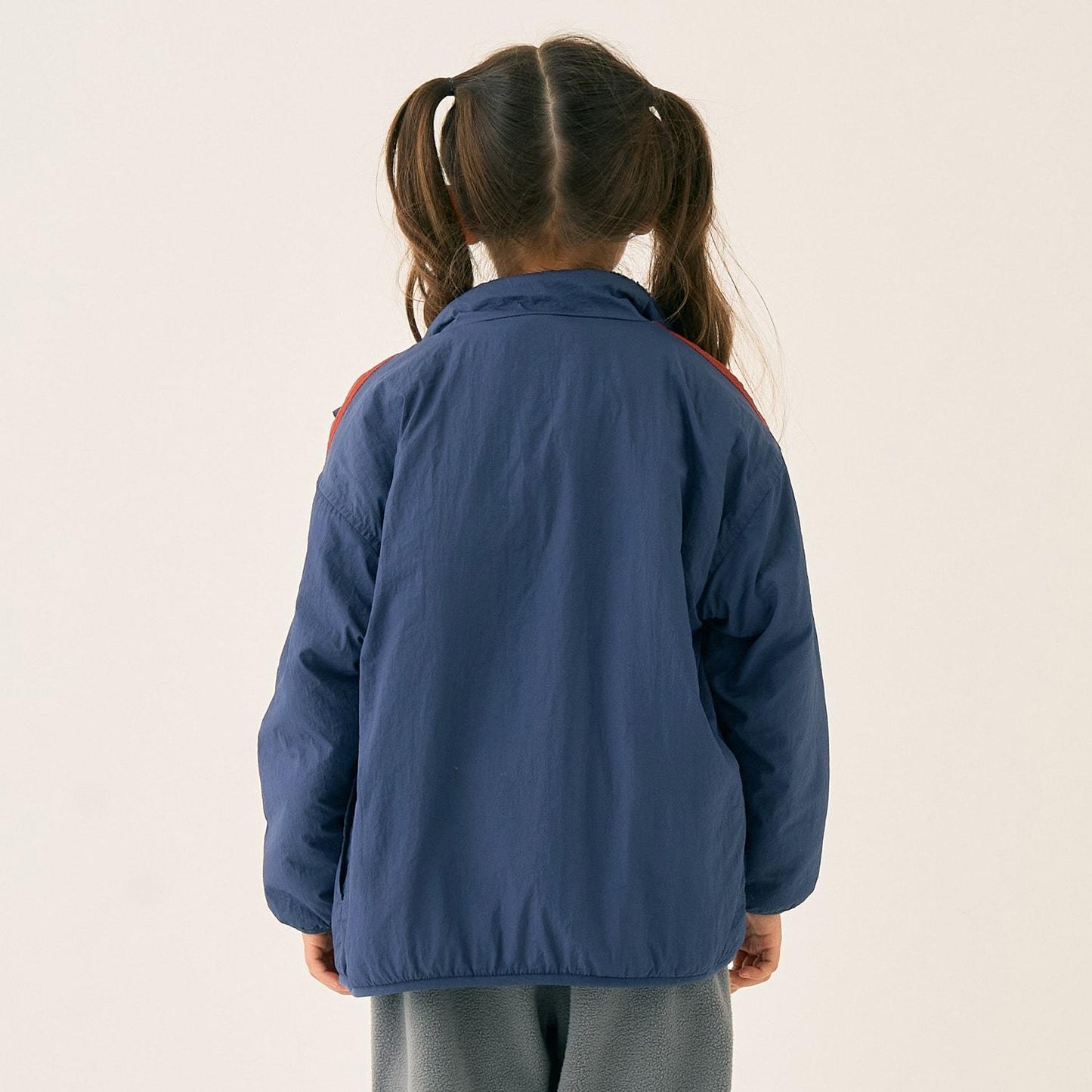 雙面配色羊羔絨外套