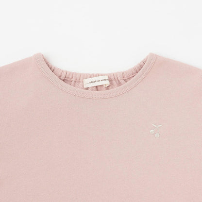 下襬網紗蕾絲長款上衣