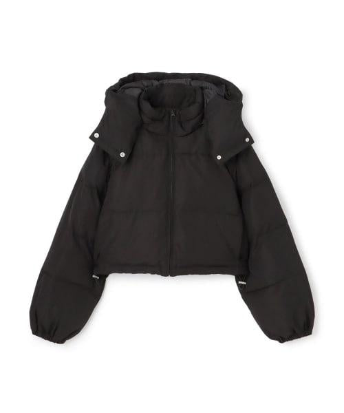 拼色加厚棉服【韓國時尚】