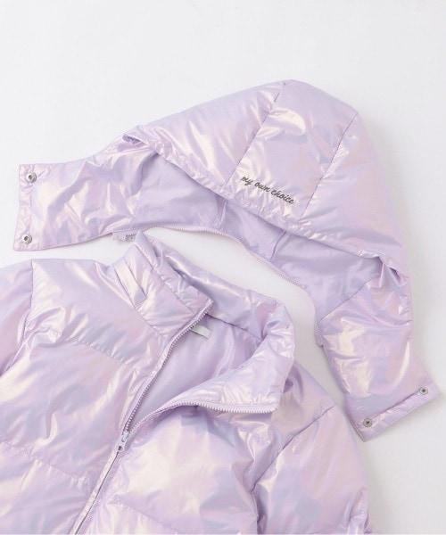 拼色加厚棉服【韓國時尚】