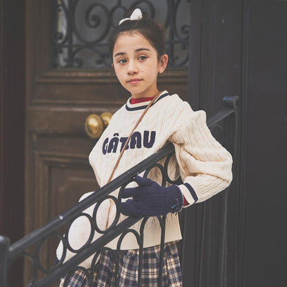 【130cm可選】小高領套頭衫