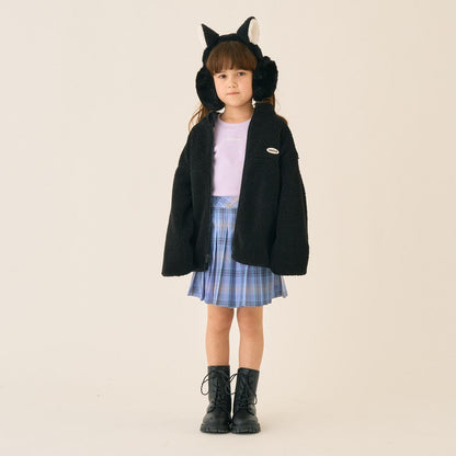 雙面配色羊羔絨外套