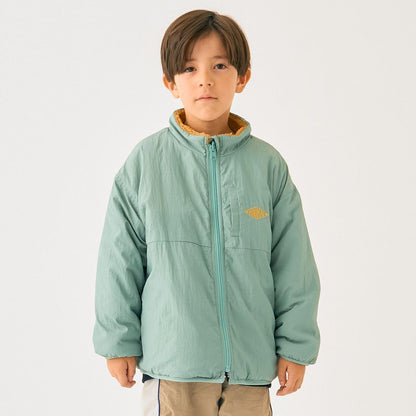 雙面配色羊羔絨外套