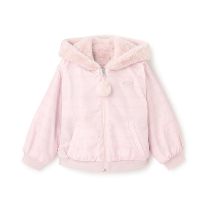 可雙面穿仿皮草短夾克