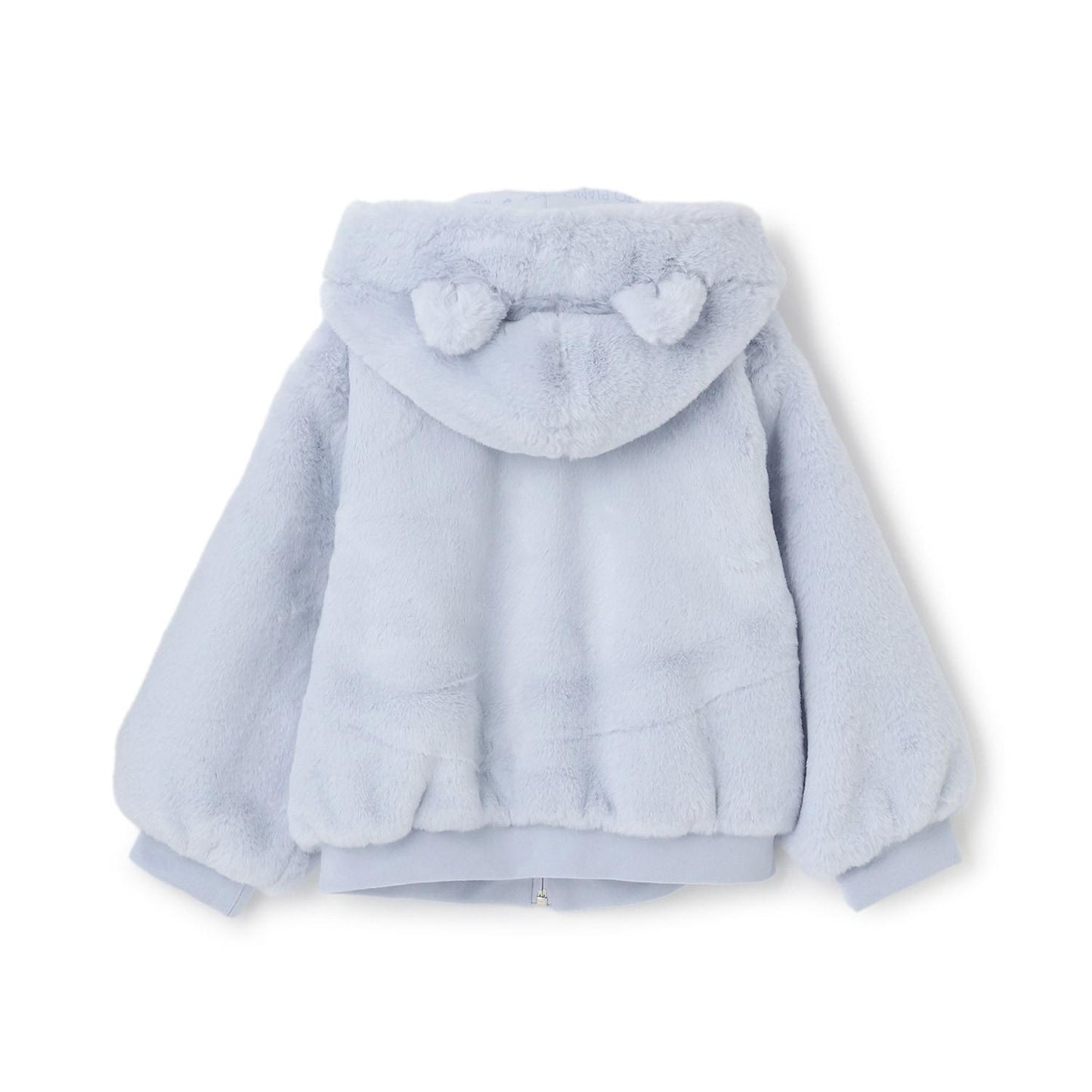 可雙面穿仿皮草短夾克