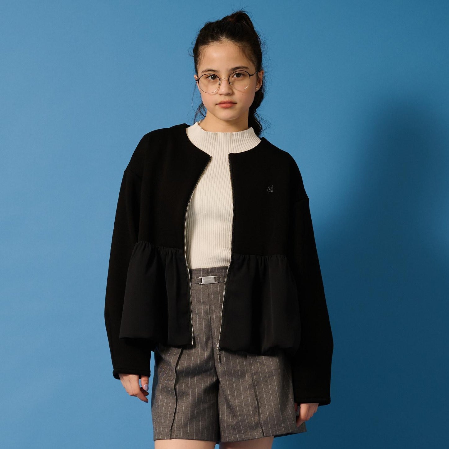 【130cm可選】小高領套頭衫